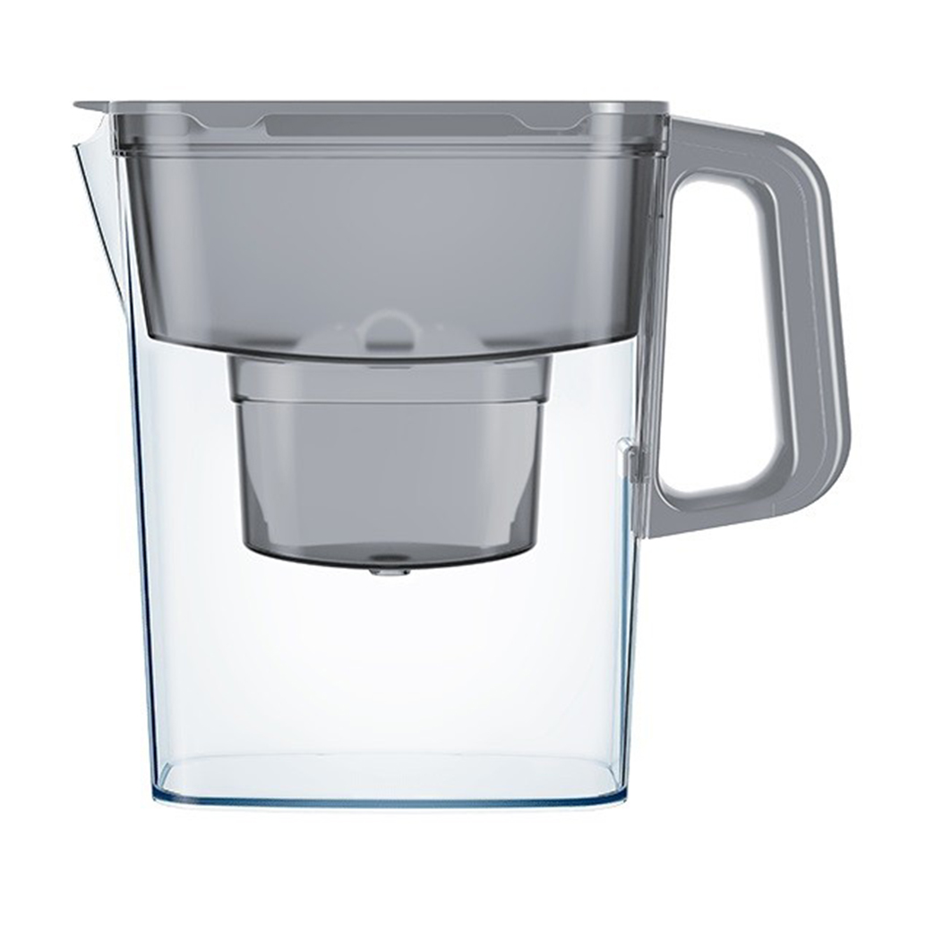 Фільтр-глечик для води AQUAPHOR Compact MFP сірий, 2.4 л